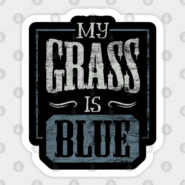 Bluegrass Country Music Sticker by Teeladen